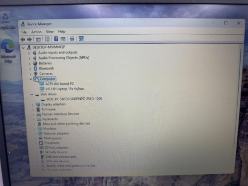 ნოუთბუქი HP 15s-fq3011ur  ID: CALL-IV