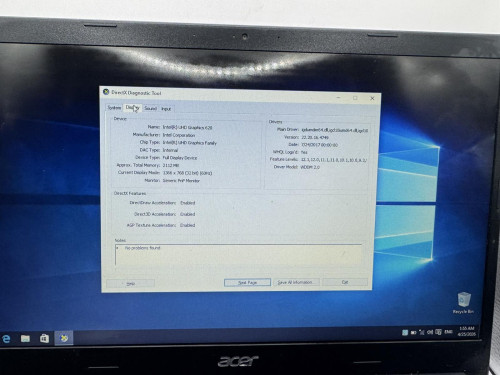 ნოუთბუქი Acer Aspire 3 ID: 527949-I